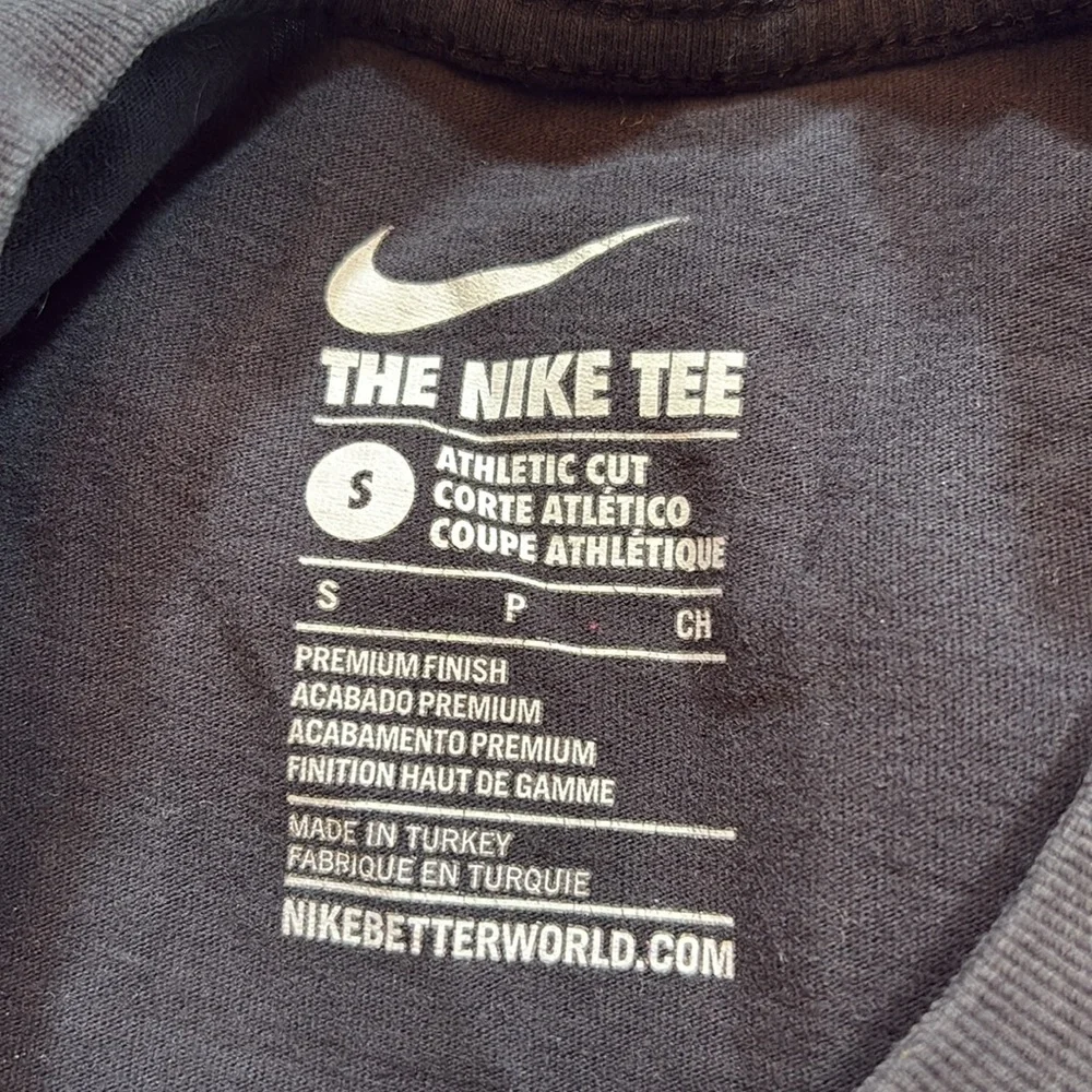 Nike Air Jays, Treys, and Fadeaways Black White Short Sleeve Tee sz S